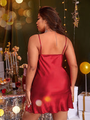 Plus Size Sexy Nightgown for Casual Loungewear