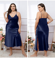 Plus Size Elegant Long Nightdress