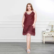 Plus Size Sexy Spaghetti Strap Nightdress