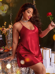 Plus Size Sexy Nightgown for Casual Loungewear