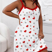 Plus Size Printed Nightgown